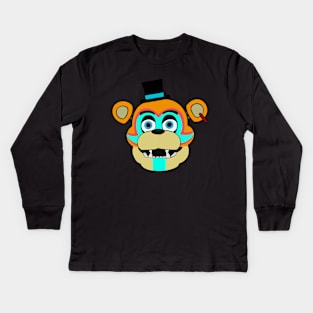 Glam rock Freddy Fnaf Kids Long Sleeve T-Shirt